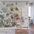 Romantic Garden Wall Mural Gallery Image 1