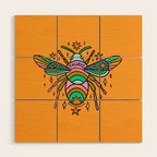 Taurus Bumblebee Wood Wall Art Gallery Image 1