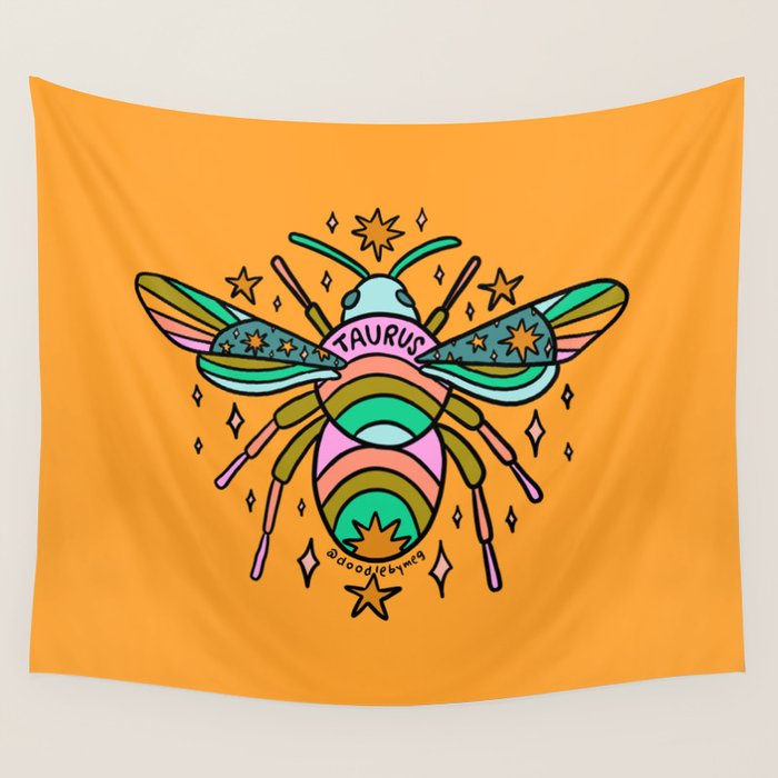 Taurus Bumblebee Wall Tapestry Gallery Image 4