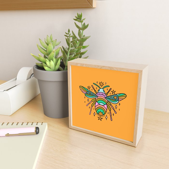 Taurus Bumblebee Mini Art Print Gallery Image 2