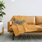 Taurus Bumblebee Throw Blanket Gallery Image 1