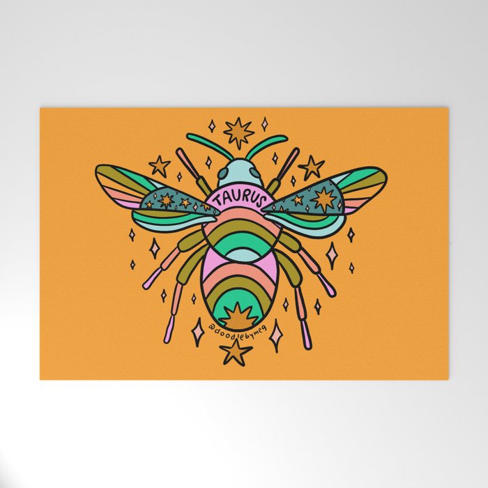 Taurus Bumblebee Welcome Mat Gallery Image 1