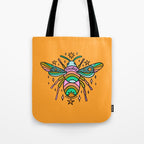 Taurus Bumblebee Tote Bag Gallery Image 1