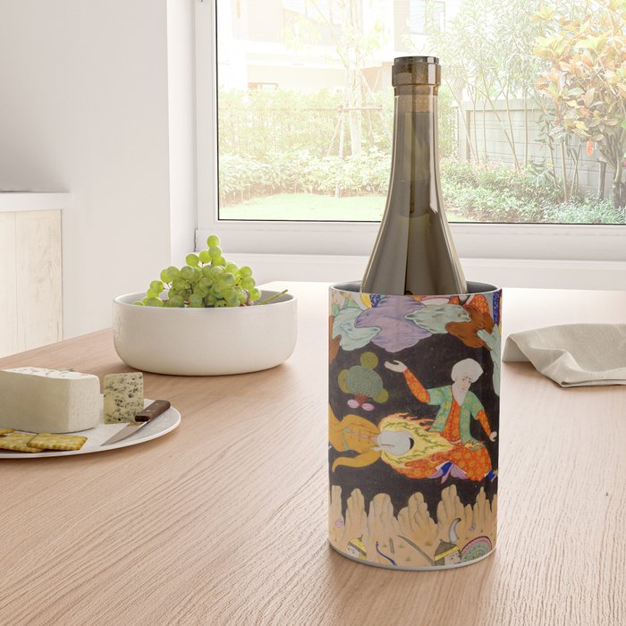 Sleeping in the hidden cave Islamic Antique Art  Wine Chiller Gallery Image 4