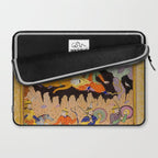 Sleeping in the hidden cave Islamic Antique Art  Laptop Sleeve Gallery Image 2