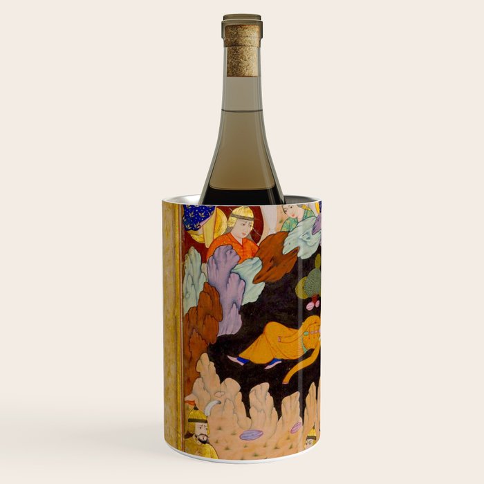 Sleeping in the hidden cave Islamic Antique Art  Wine Chiller Gallery Image 2