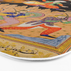 Sleeping in the hidden cave Islamic Antique Art  Bath Mat Gallery Image 3