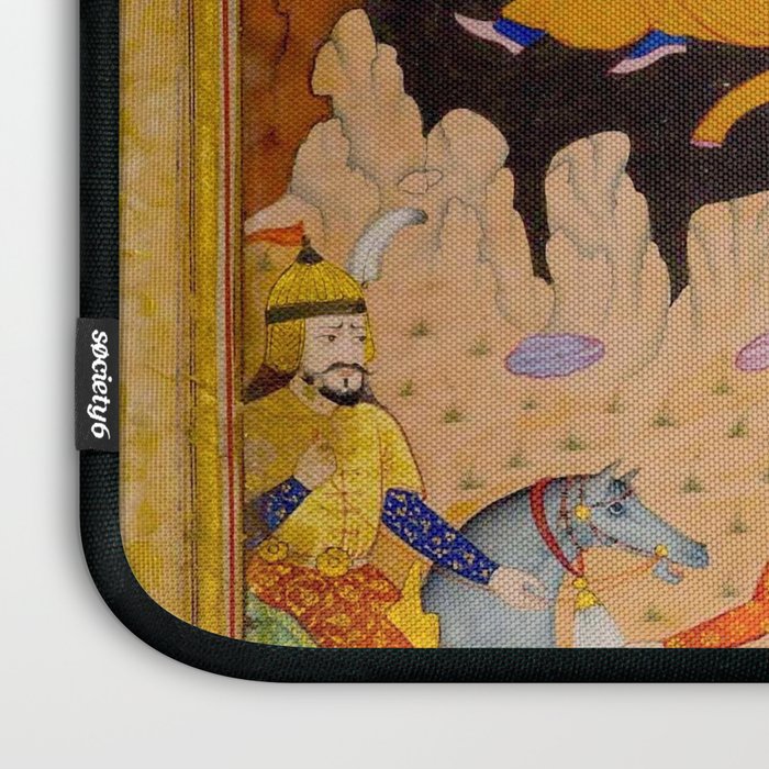 Sleeping in the hidden cave Islamic Antique Art  Laptop Sleeve Gallery Image 3