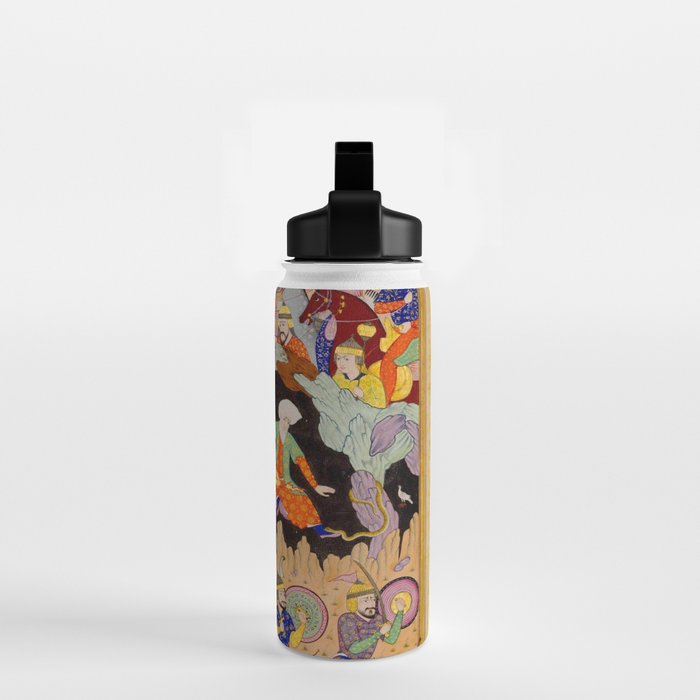 Sleeping in the hidden cave Islamic Antique Art  Water Bottle Gallery Image 2
