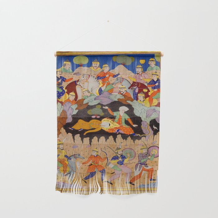 Sleeping in the hidden cave Islamic Antique Art  Wall Hanging Gallery Image 1