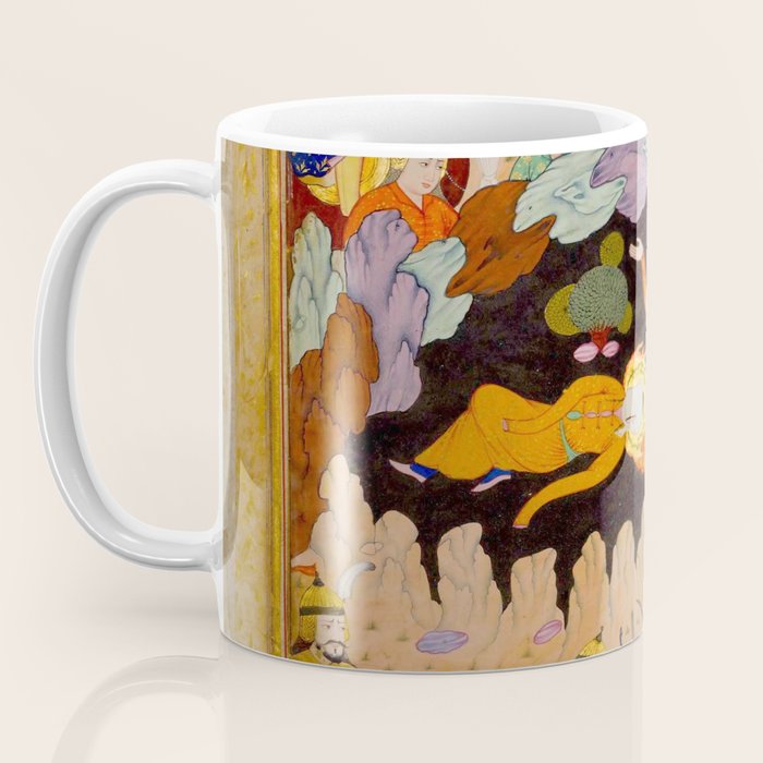 Sleeping in the hidden cave Islamic Antique Art  Coffee Mug Gallery Image 3