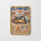 Sleeping in the hidden cave Islamic Antique Art  Bath Mat Gallery Image 1
