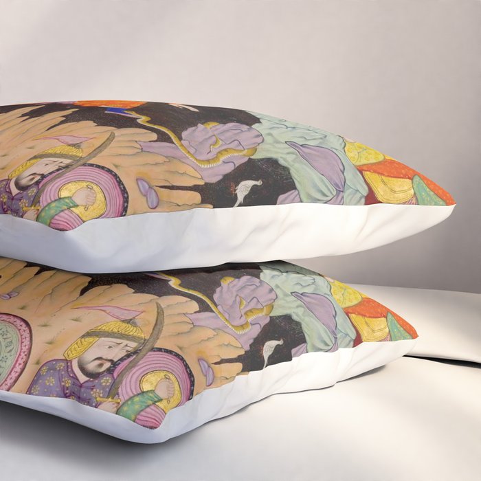 Sleeping in the hidden cave Islamic Antique Art  Pillow Sham Gallery Image 3
