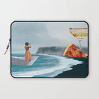 Sighting (Champagne & Pizza) Laptop Sleeve Gallery Image 1