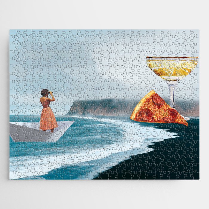 Sighting (Champagne & Pizza) Jigsaw Puzzle Gallery Image 1