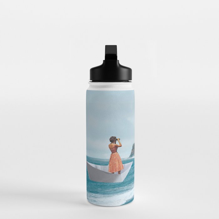 Sighting (Champagne & Pizza) Water Bottle Gallery Image 3