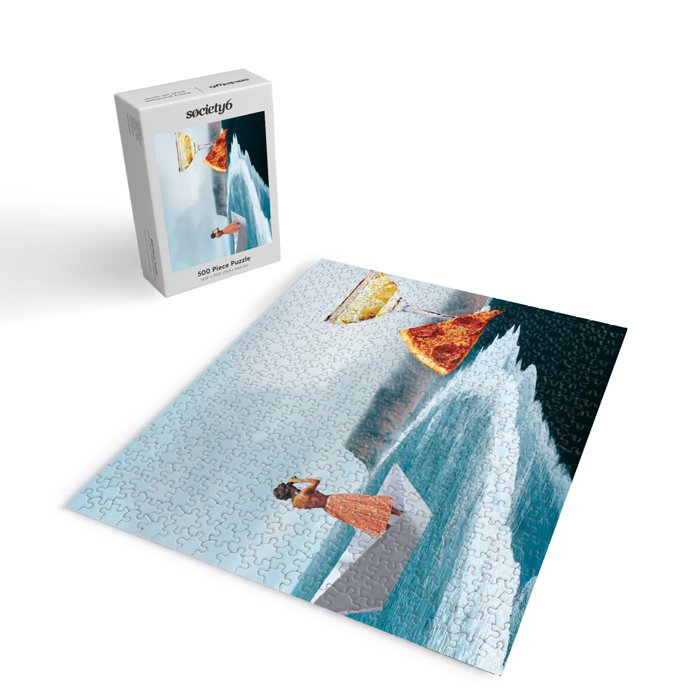 Sighting (Champagne & Pizza) Jigsaw Puzzle Gallery Image 2