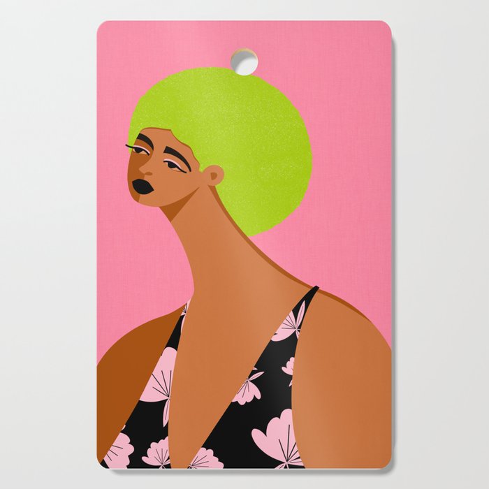 Summer Hair Vibe Cutting Board Gallery Image 1