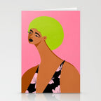 Summer Hair Vibe Stationery Card Gallery Image 2