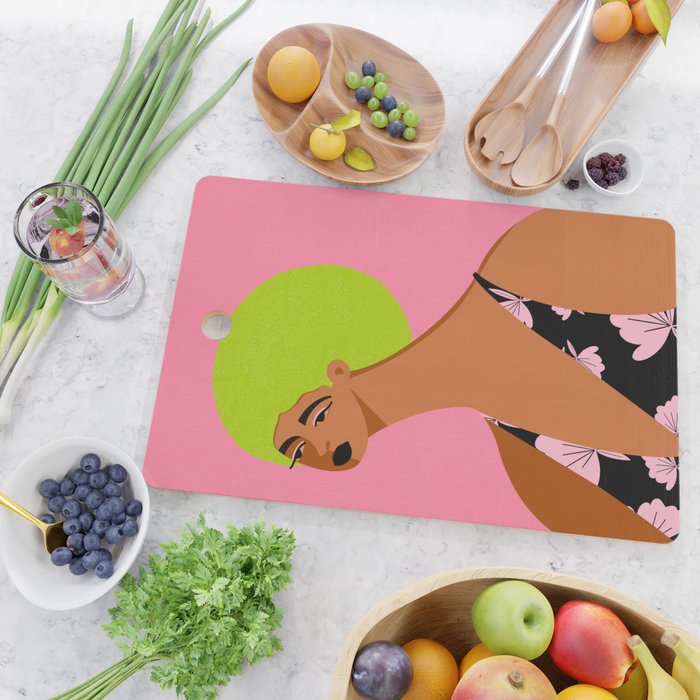 Summer Hair Vibe Cutting Board Gallery Image 2