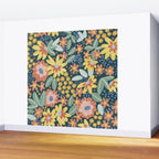 Alicia Blue Pattern Wall Mural Gallery Image 2