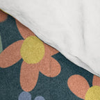 Alicia Blue Pattern Comforter Gallery Image 4
