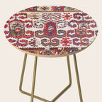 Saçikara Antique Tribal Turkish Kilim Side Table Gallery Image 2
