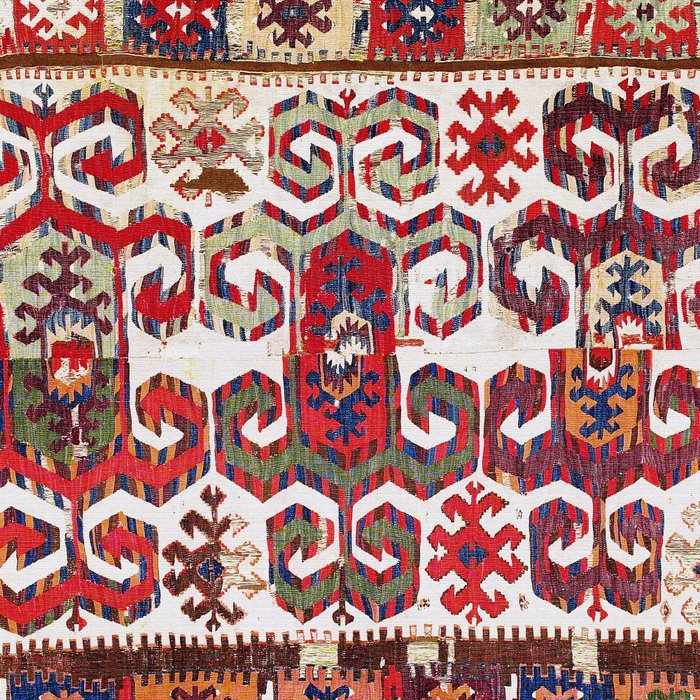 Saçikara Antique Tribal Turkish Kilim Coffee Mug Gallery Image 2