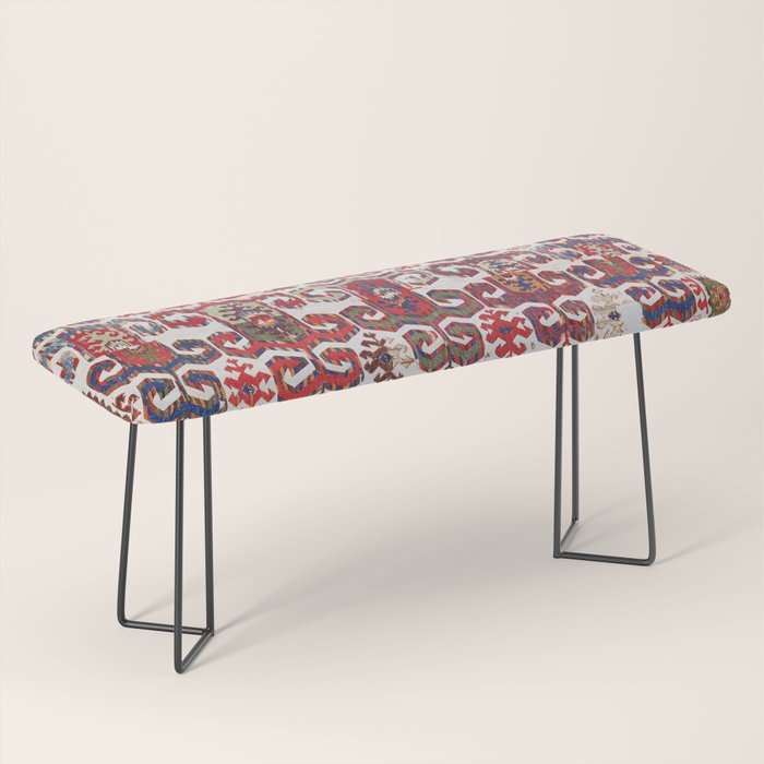Saçikara Antique Tribal Turkish Kilim Bench Gallery Image 1