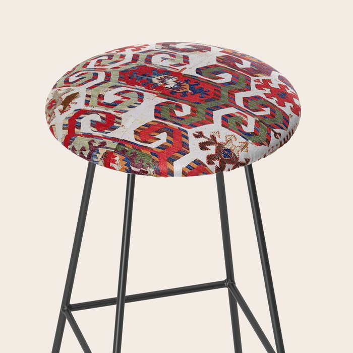 Saçikara Antique Tribal Turkish Kilim Stool Gallery Image 2