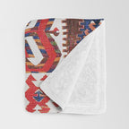 Saçikara Antique Tribal Turkish Kilim Throw Blanket Gallery Image 3