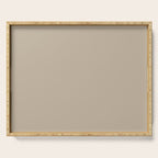 Oat Beige Solid Color Serving Tray Gallery Image 1
