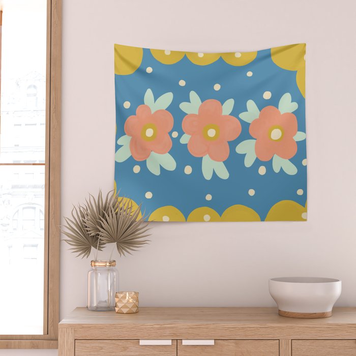 Florista Wall Tapestry Gallery Image 2