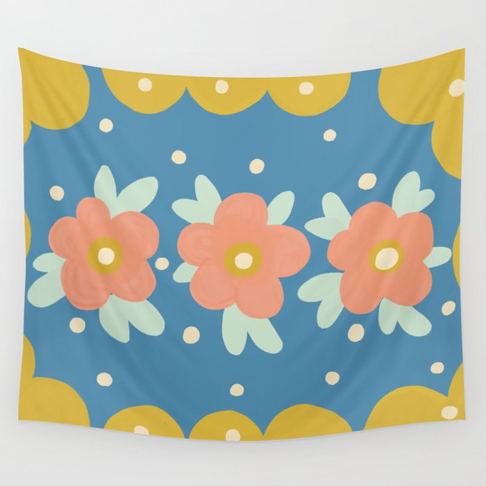 Florista Wall Tapestry Gallery Image 4