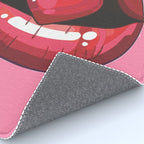 Red Lips with Heart Rug Gallery Image 4