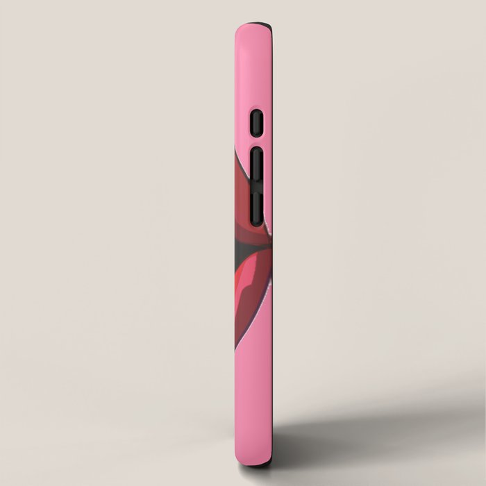 Red Lips with Heart iPhone Case Gallery Image 2