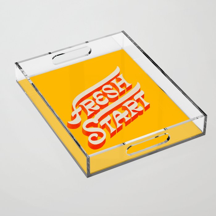 Fresh Start Acrylic Tray Gallery Image 1