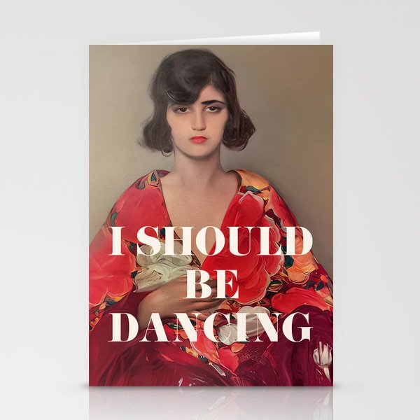 I Should Be Dancing Stationery Card Gallery Image 2