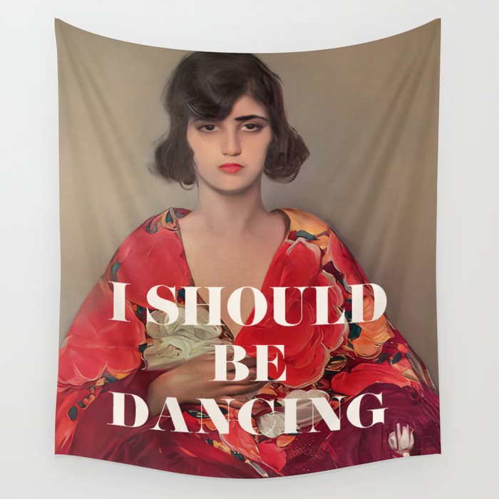 I Should Be Dancing Wall Tapestry Gallery Image 4