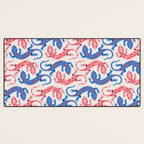 Colorful salamanders Desk Mat Gallery Image 3