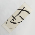 Modern Abstract Art Face 18 Yoga Mat Gallery Image 1
