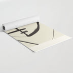 Modern Abstract Art Face 18 Yoga Mat Gallery Image 2