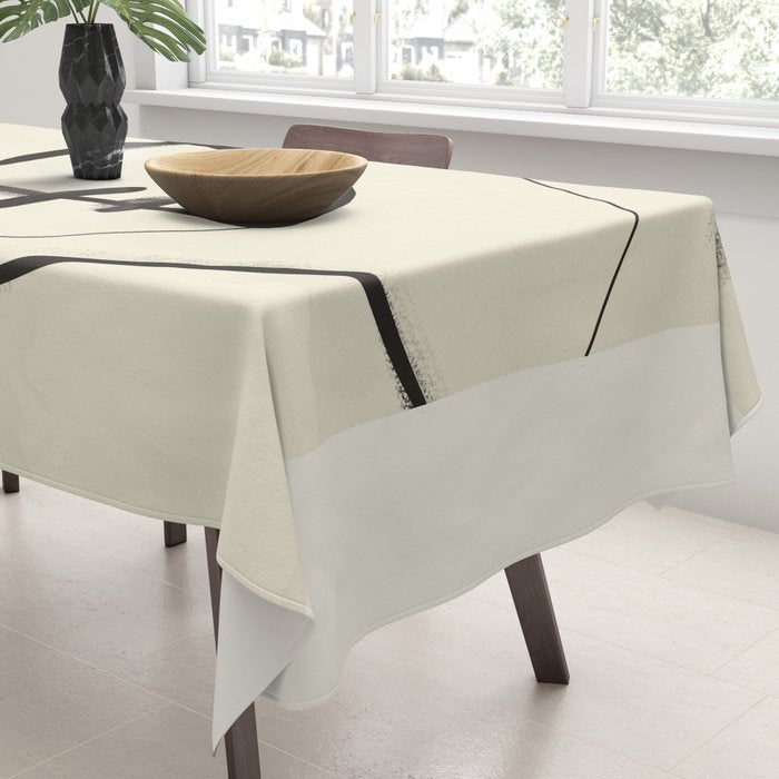 Modern Abstract Art Face 18 Tablecloth Gallery Image 3