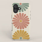 Retro Summer Daisies I iPhone Case Gallery Image 1