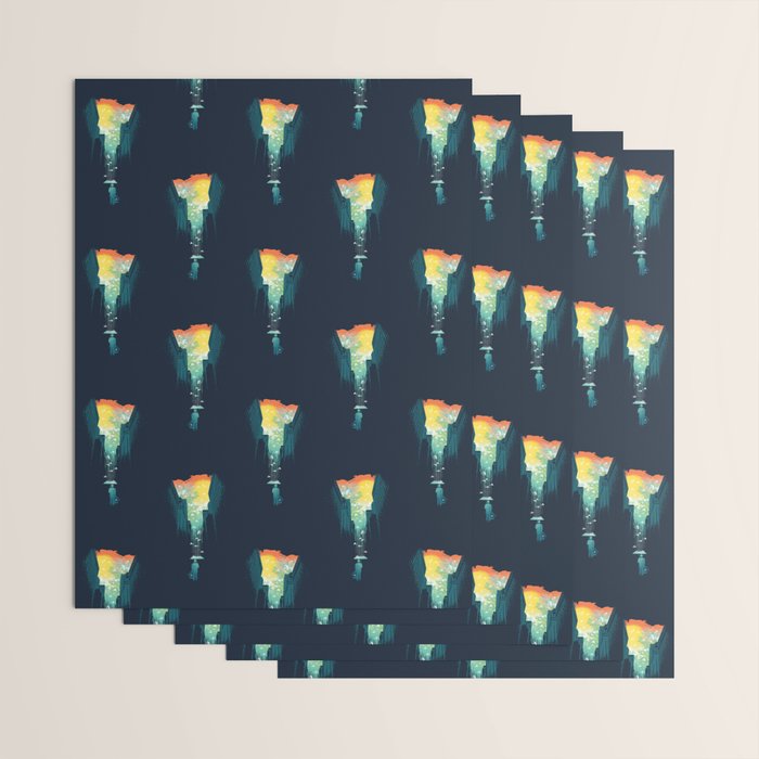 I Want My Blue Sky Wrapping Paper Gallery Image 3