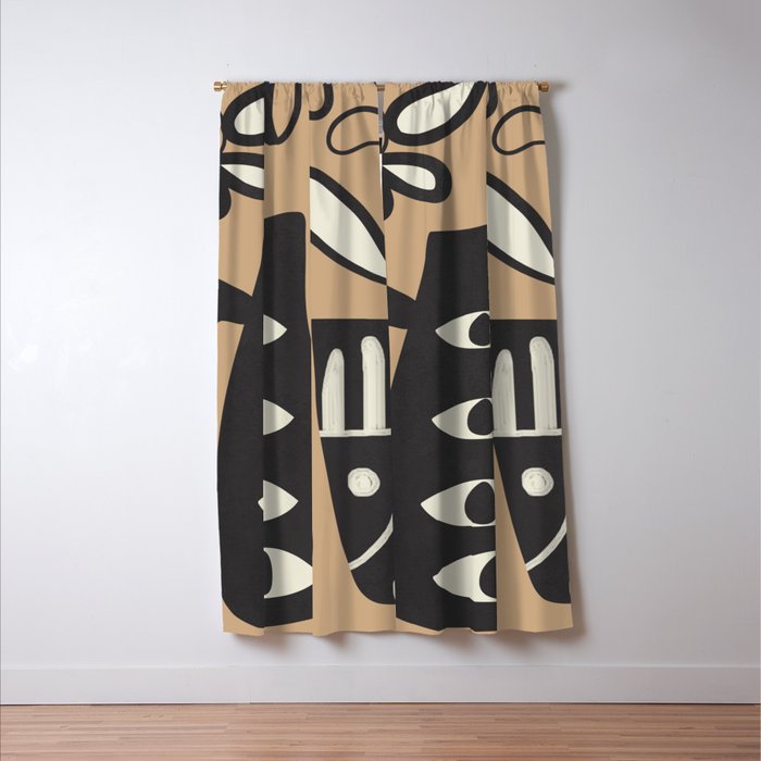 Surreal Flora 1 Window Curtain Gallery Image 3