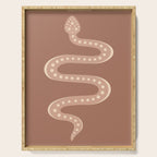 Minimal Snake - Neutral Rose Serving Tray Gallery Image 1