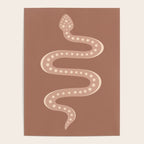 Minimal Snake - Neutral Rose Poster Gallery Image 4