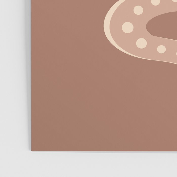 Minimal Snake - Neutral Rose Poster Gallery Image 3