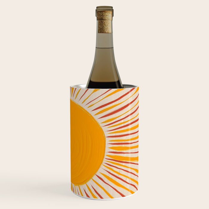Retro Sunrise Wine Chiller Gallery Image 3